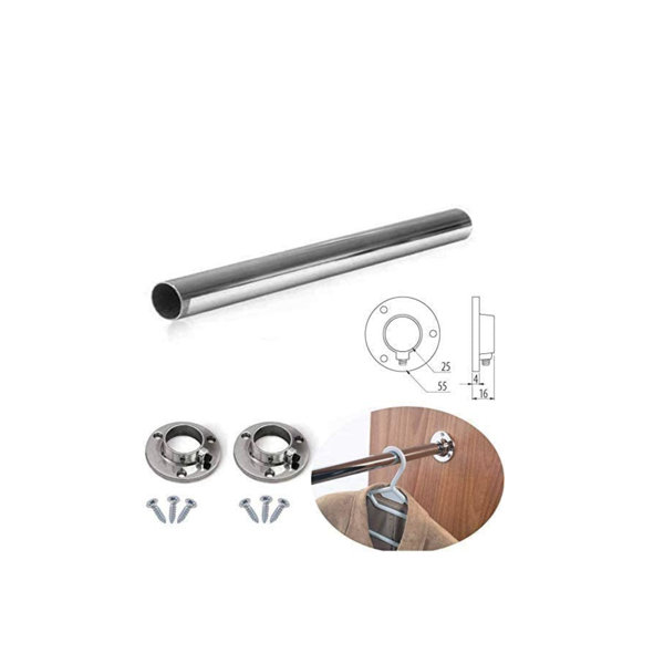 MKGT 120cm Wide Wardrobe Rail Wayfair.co.uk